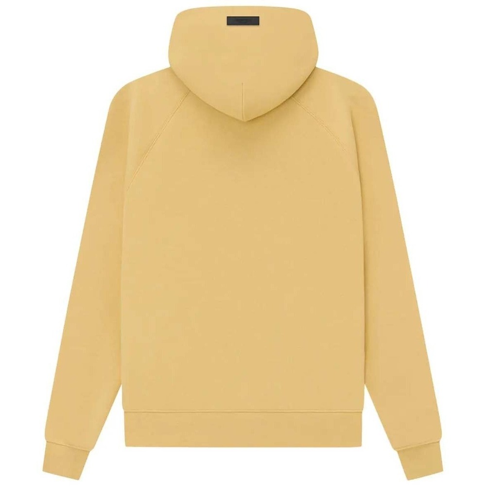 Fear of God Essentials Light Tuscan Hoodie Size Large Pullover Logo NWT - Picture 2 of 2